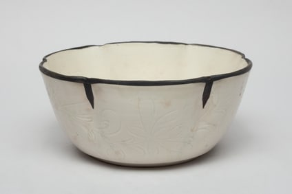 Large Chinese Ding Ware Porcelain Bowl