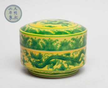 Collectible Chinese Export Porcelain Box