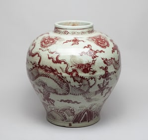 Estate Large Chinese Export Porcelain Jar