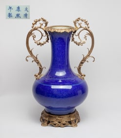 Estate Large Chinese Export Porcelain Decor Vase