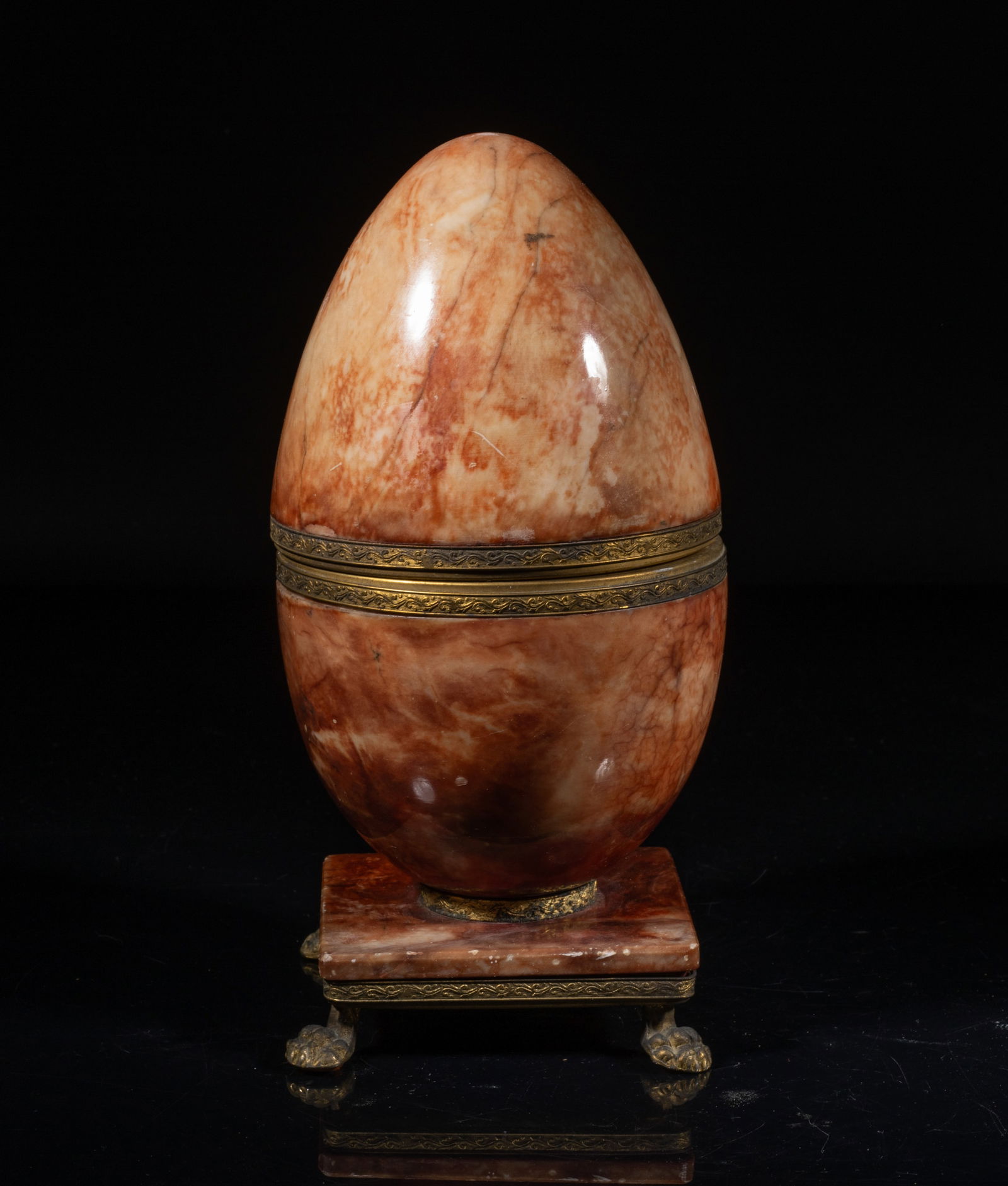 Old Continental Large Marble Egg Bowl (1 of 13)