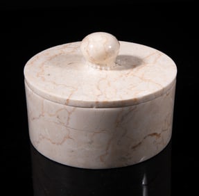 Vintage Continental Marble Box
