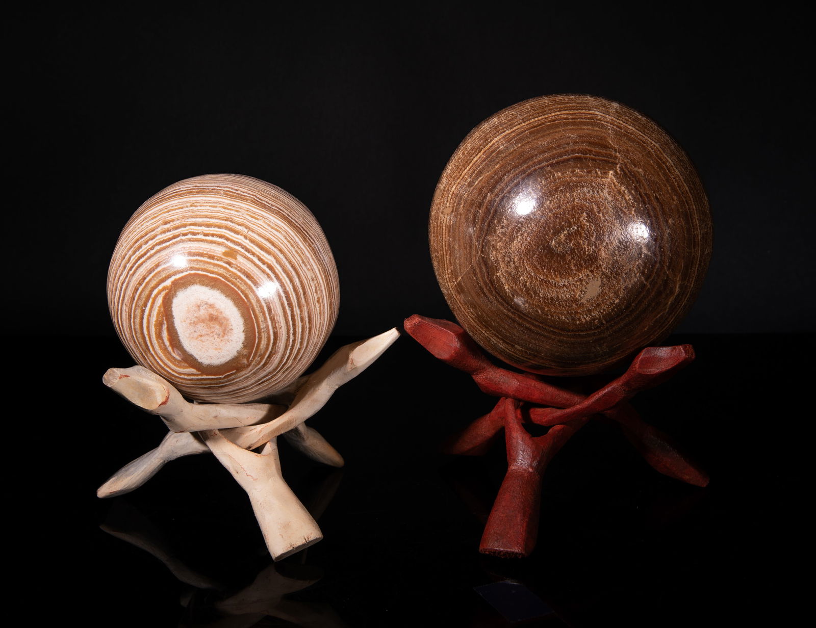 Two Vintage Gemstone Balls (1 of 15)