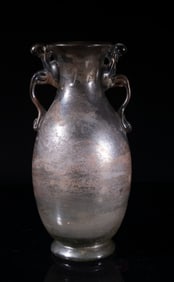 Vintage Roman Form Glass Decor Vase