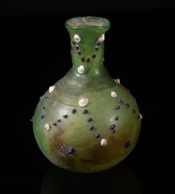 Chinese Shipwreck Form Glass Vase/ Bottle