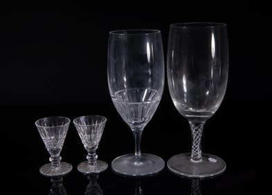Set Vintage Waterford Crystal Cups