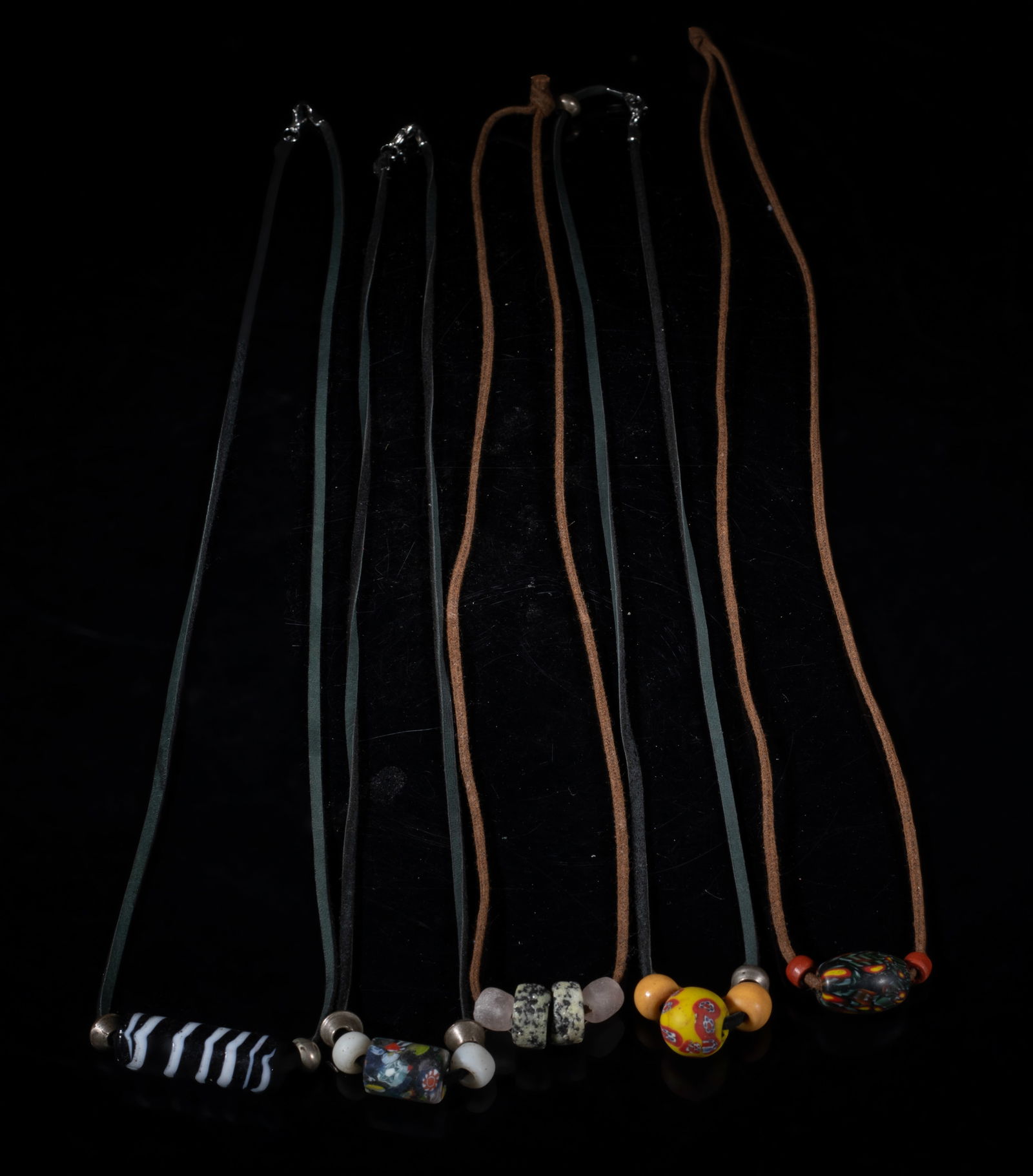Estate Old World Trade Glass Beads Necklaces (1 of 14)