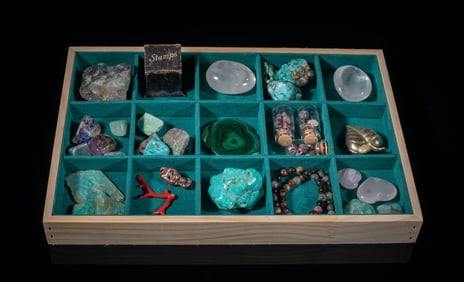Estate Large Set Gemstone Collections