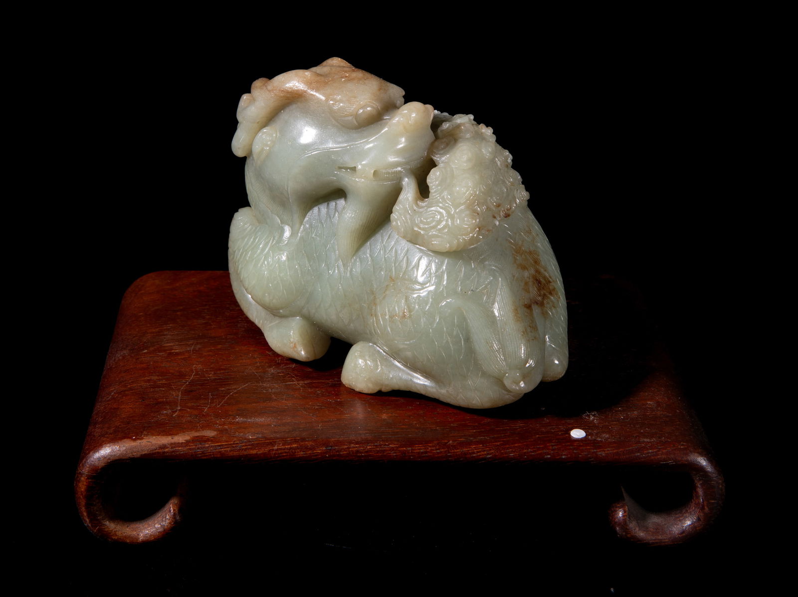 Rare Chinese Ming Type Jade Beast (1 of 11)