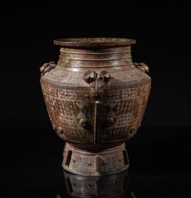Chinese Bronze Cabinet Vase