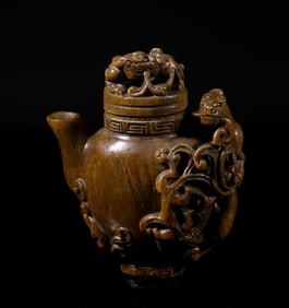 Vintage Chinese Export Decor Pot