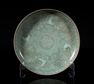 Korean Joseon Type Porcelain Plate