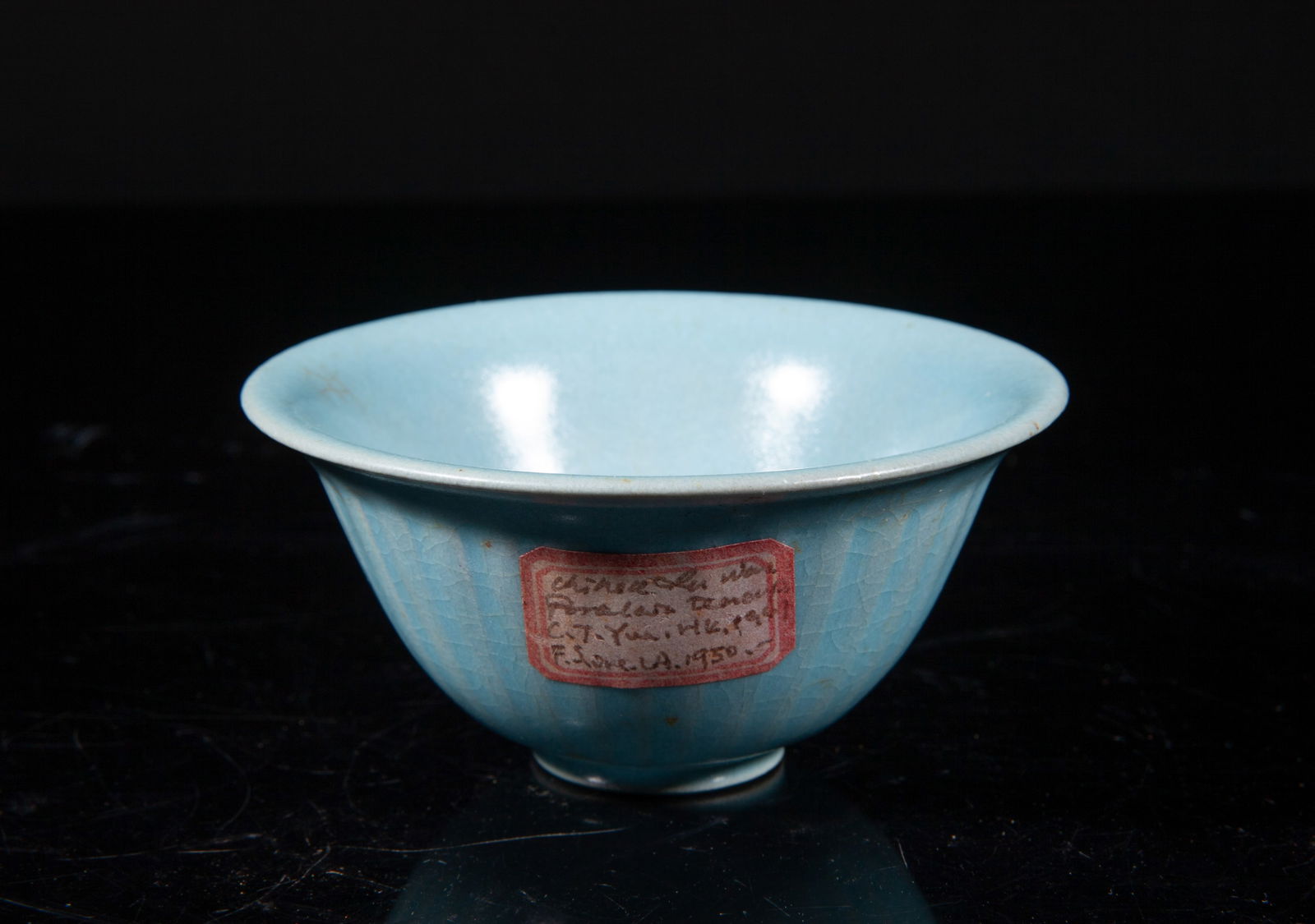 Estate Chinese Ru Type Porcelain Tea Cup (1 of 12)