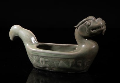 Special Chinese Yaochou Porcelain Brush Washer