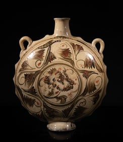 Massive Chinese Cizhou Porcelain Vase