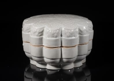 Large Chinese Shipwreck Porcelain Box