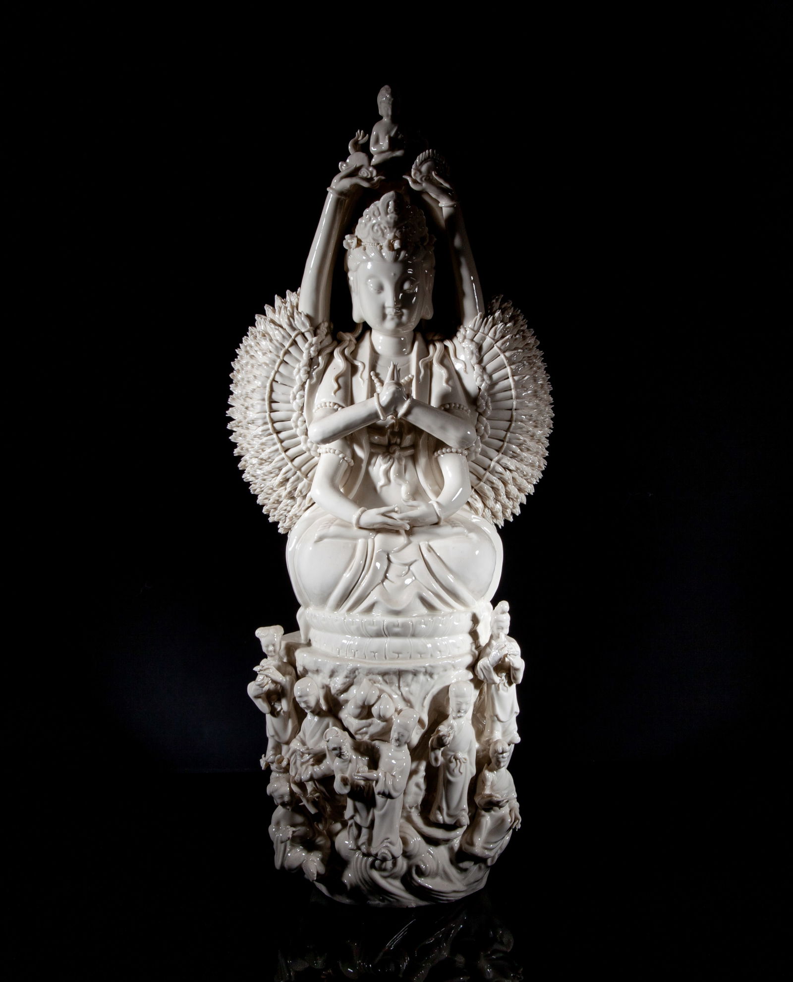 Large Chinese Blank De Sculpture of Buddha (1 of 14)