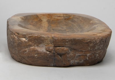 Vintage Petrified Wood Bowl