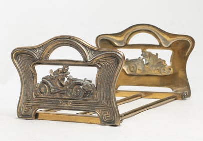 Early 1900s Bronze Bookends