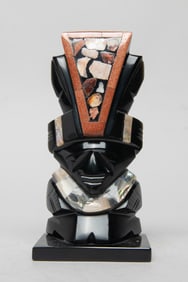 Vintage South American Gemstone Sculpture