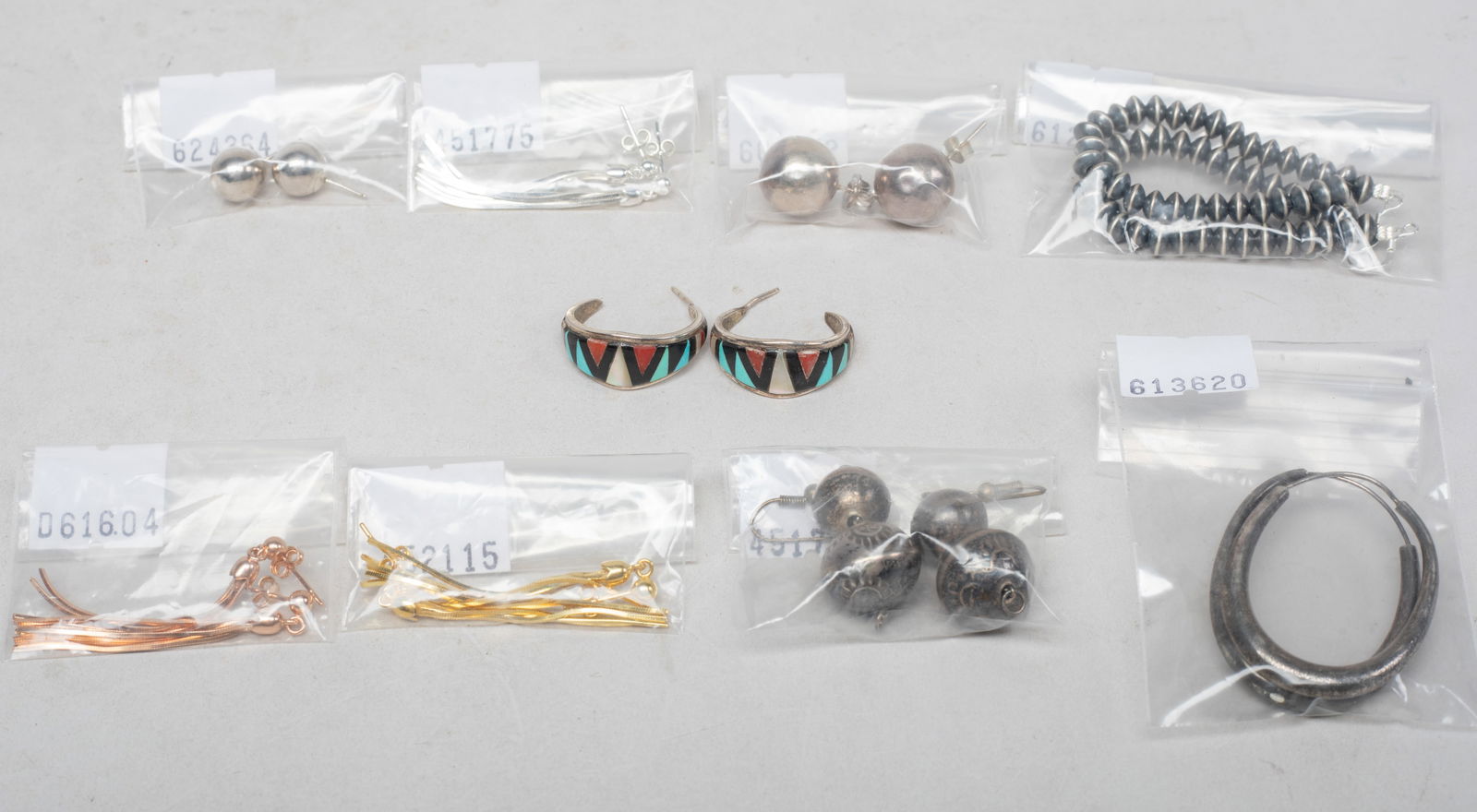 Set Vintage Sterling Silver Jewelry (1 of 16)