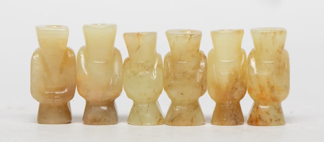 Set Chinese Export Jade Beads