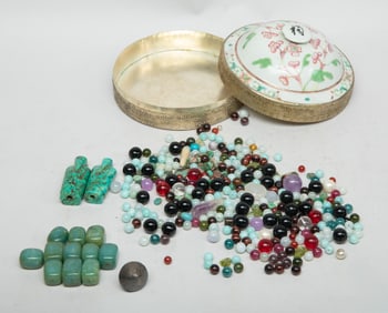 Estate Large Set Chinese Export Beads