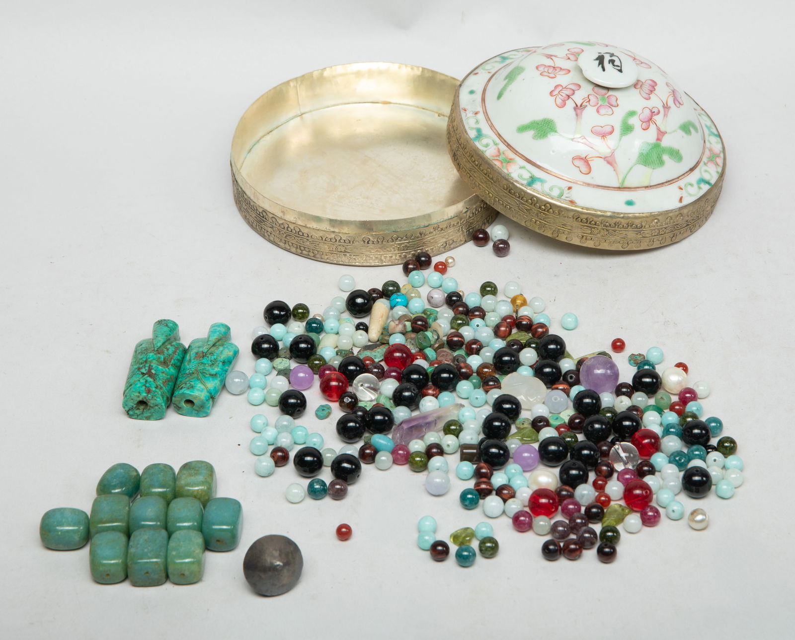 Estate Large Set Chinese Export Beads (1 of 13)