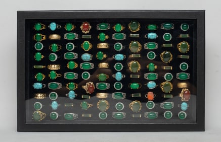 Set Chinese Export Rings Collection