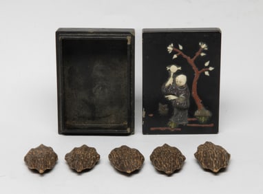 Set Chinese Export Agarwood Nuggets