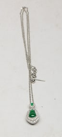 Chinese Export Jade Pendant