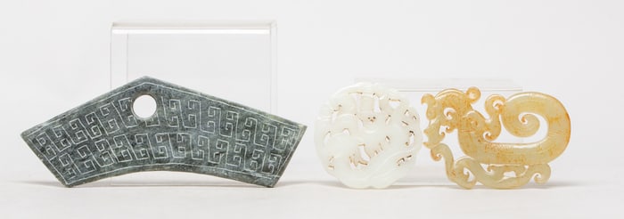 Estate Set Chinese Jade Carvings