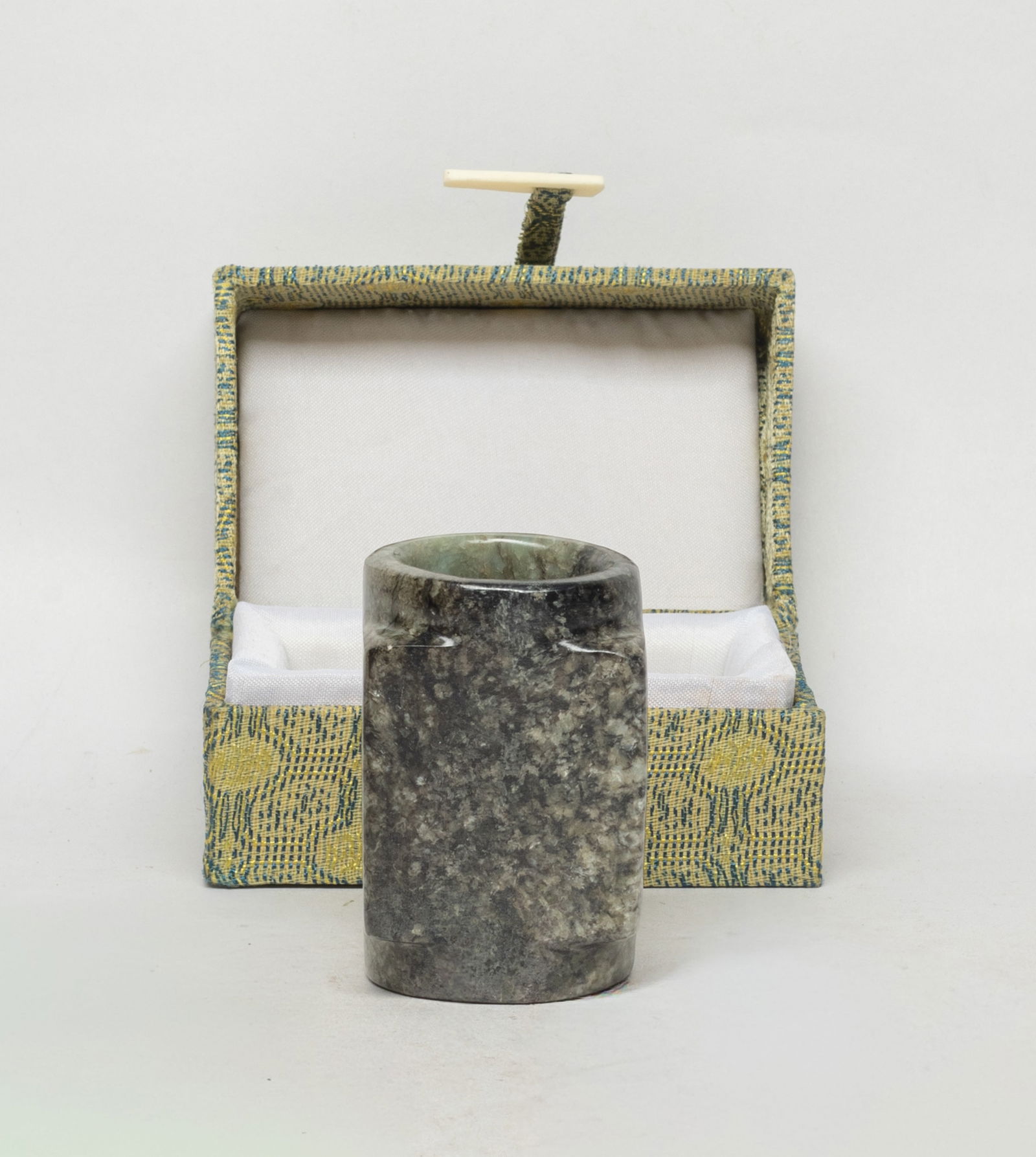 Chinese Jade Carved Cong (1 of 10)