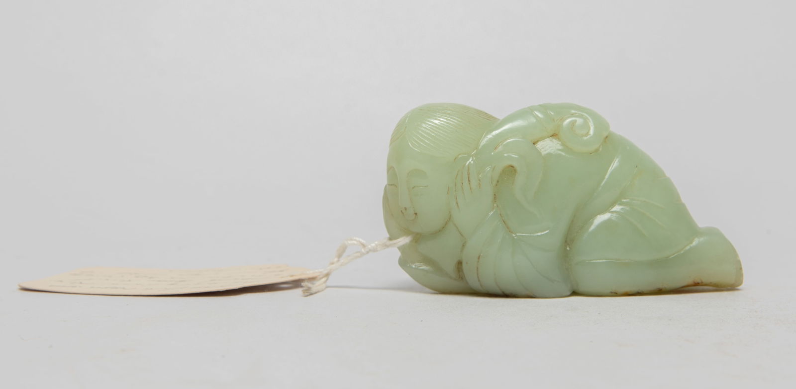 Chinese Jade Sculpture of Boy (1 of 14)