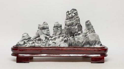 Chinese Export Scholar Stone Sculpture