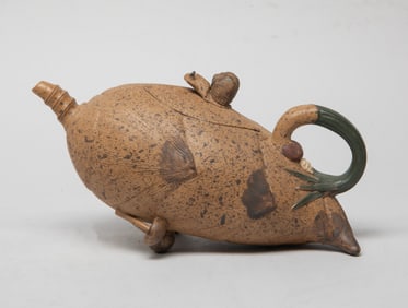 Estate Special Form Chinese Zisha Tea Pot
