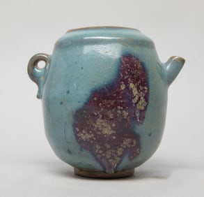 Estate Chinese Jun Ware Porcelain Lg Water Pot