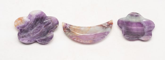 Amethyst/ Gemstone Carved Dishes