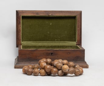 Three South Asian Agarwood Prayer Beads