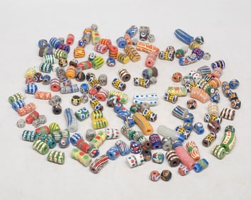 Estate Large Set  African Trade Glass Beads