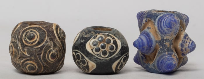 Chinese Dragon-fly Eye Glass Beads