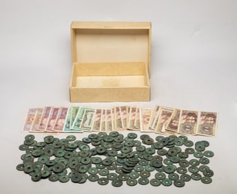 Set Chinese Banknotes, Fengshui Coins