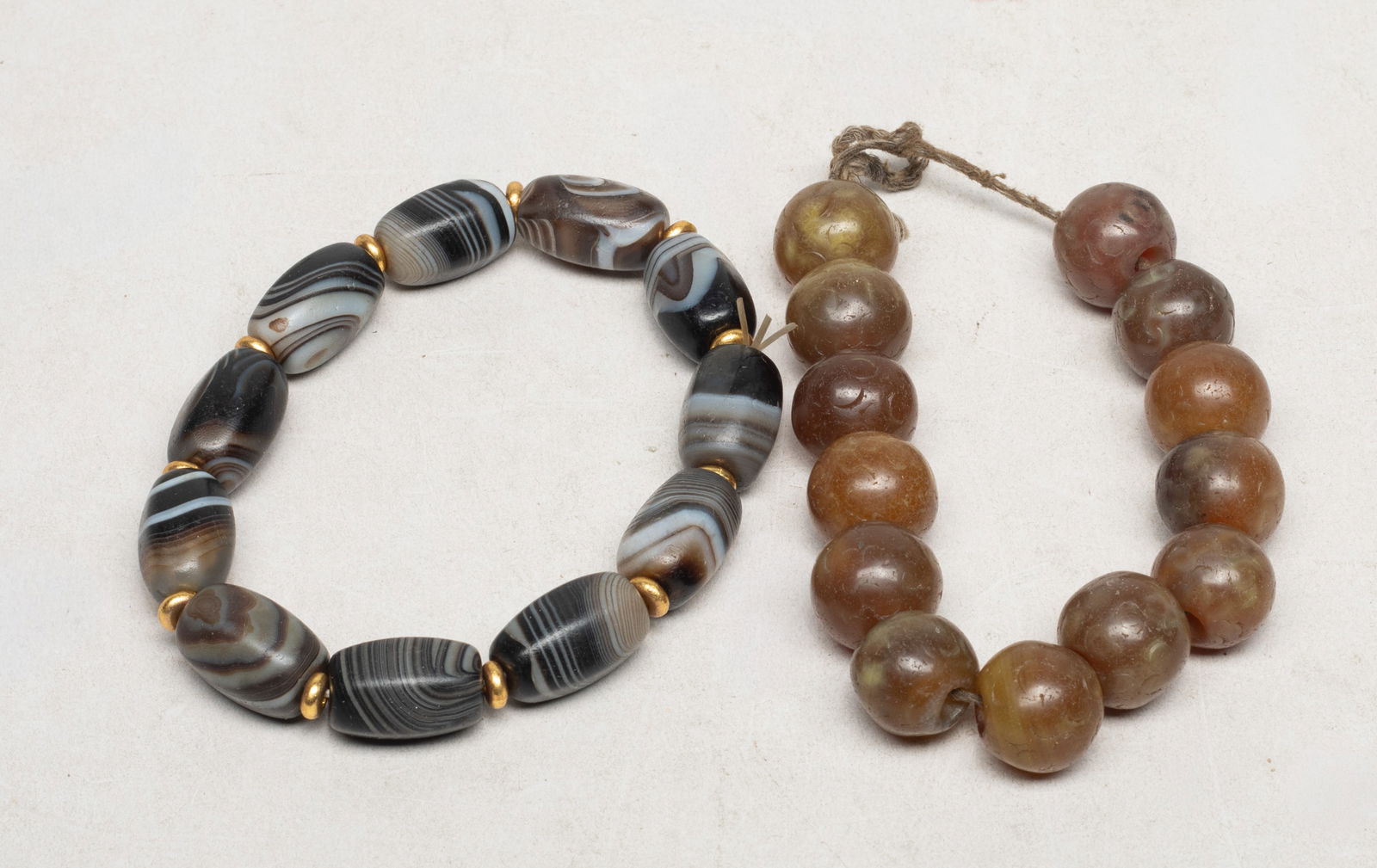 Two Chinese Cameo Agate Prayer Beads (1 of 11)