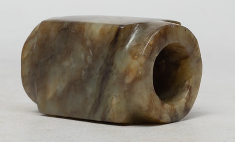 Chinese Jade Carved Sculpture of Cong