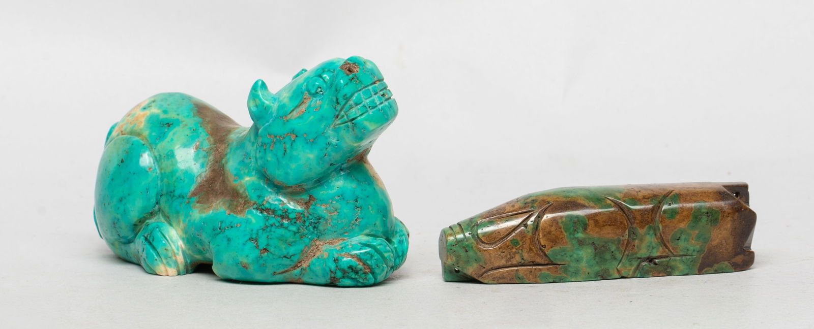 Two Chinese Export Stone Sculptures (1 of 16)