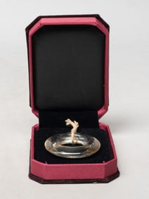 Rare Chinese Rock Crystal Ring Bi