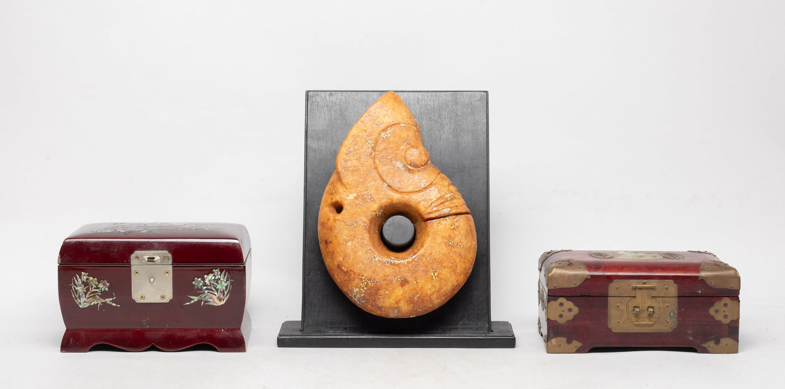 Large Chinese Stone Sculpture, Jewelry Boxes (1 of 12)