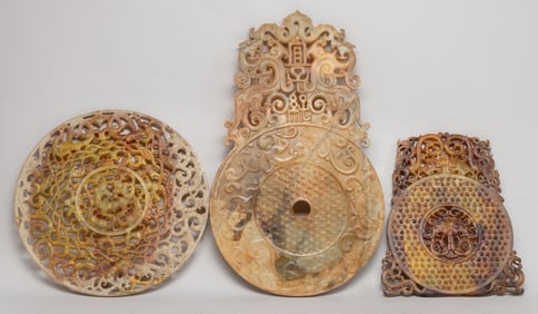 Set Chinese Jade/ Stone Carvings