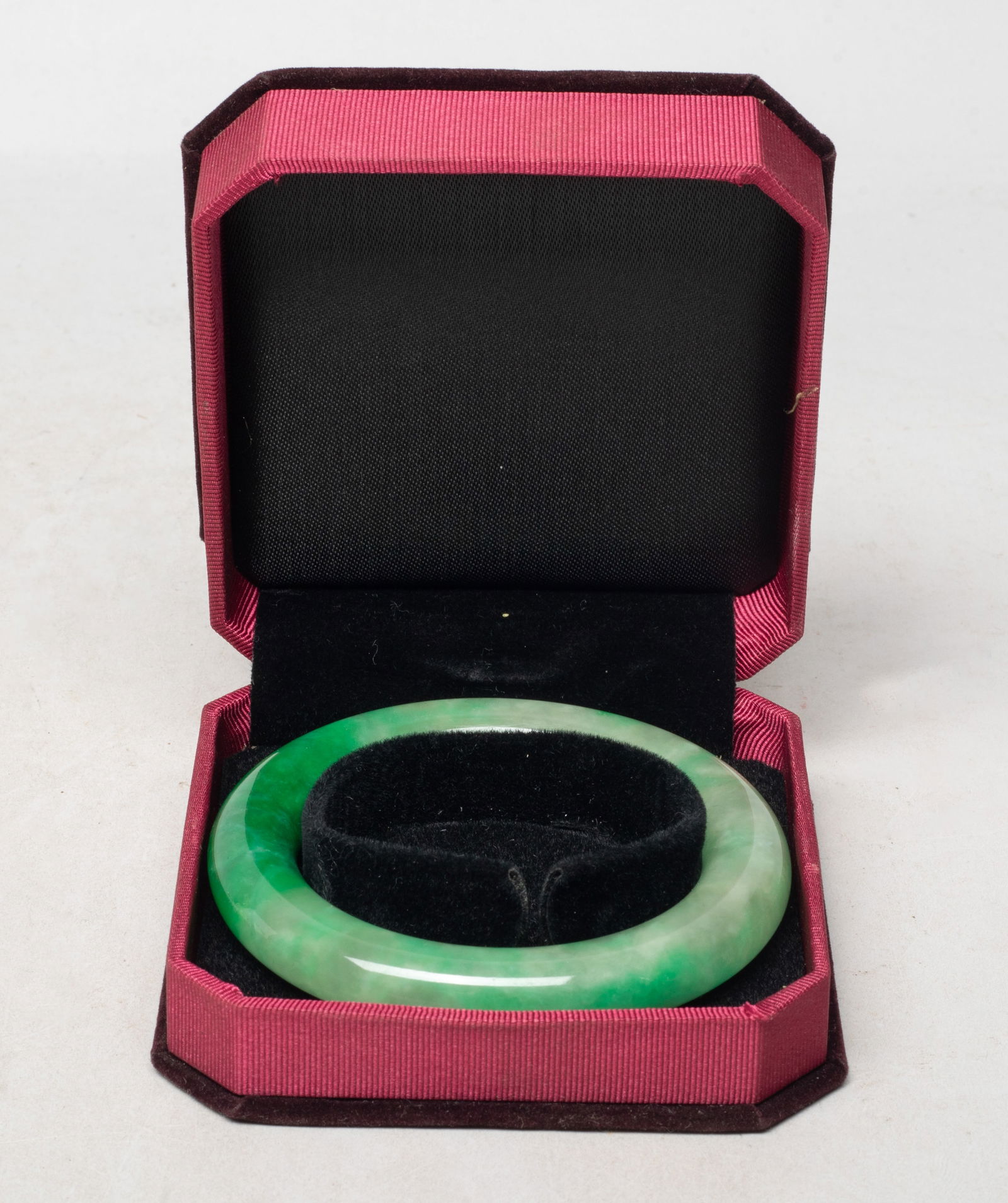 Estate Chinese Colored Stone Strong Bangle (1 of 7)