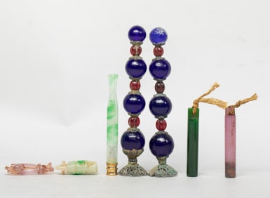 Estate Set Chinese Export Colored Stones